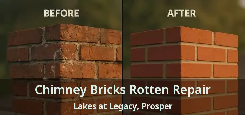 Chimney Bricks Rotten Repair Lakes at Legacy, Prosper - TX