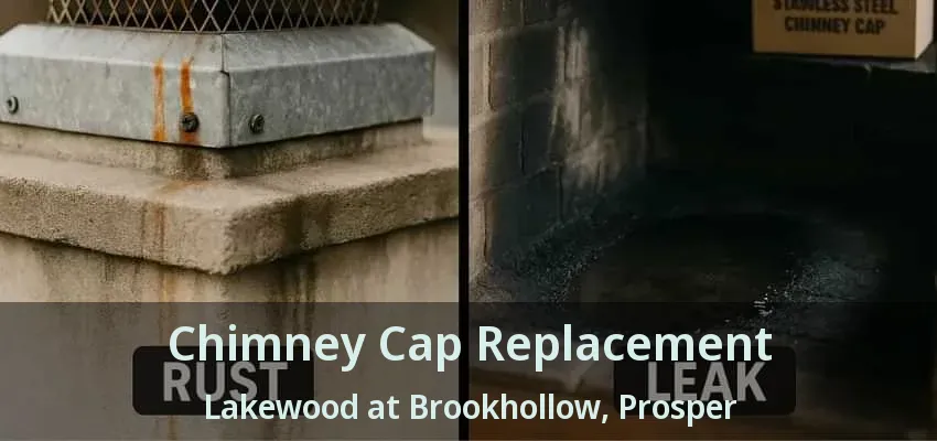 Chimney Cap Replacement Lakewood at Brookhollow, Prosper - TX
