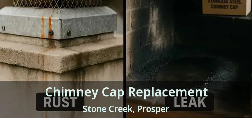 Chimney Cap Replacement Stone Creek, Prosper - TX