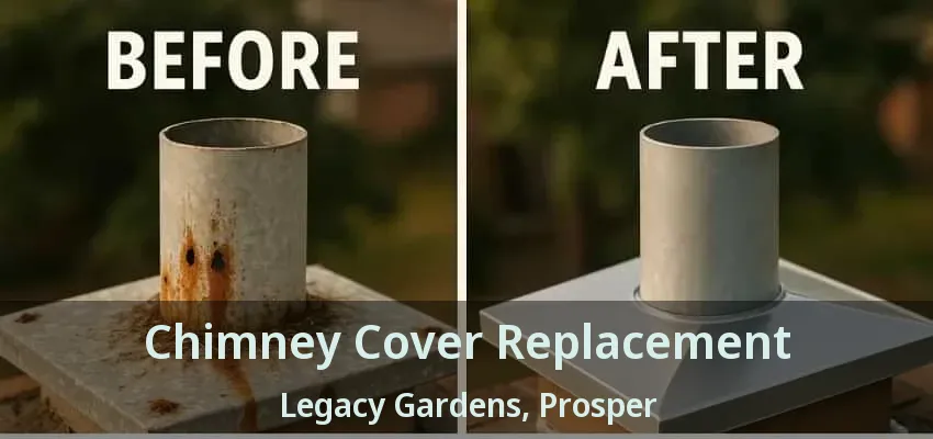 Chimney Cover Replacement Legacy Gardens, Prosper - TX