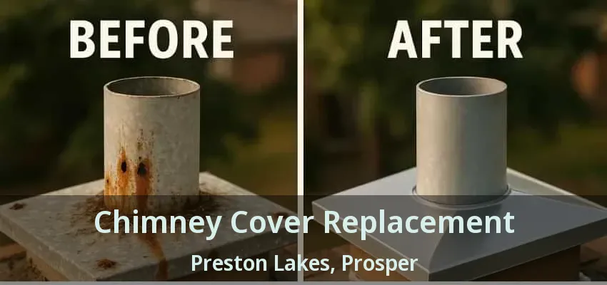 Chimney Cover Replacement Preston Lakes, Prosper - TX