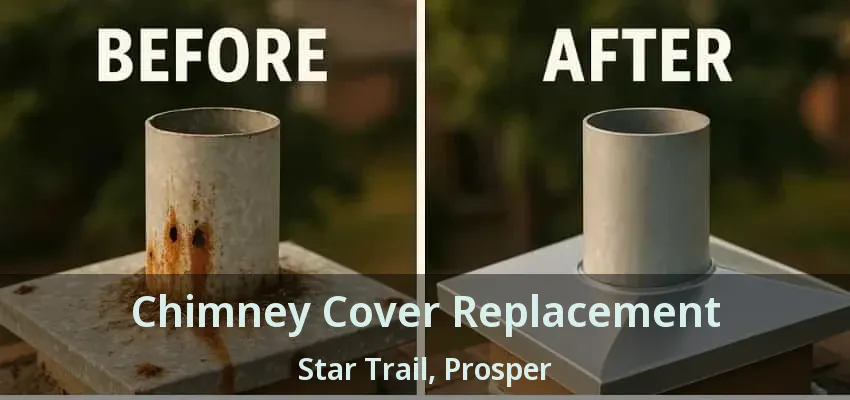Chimney Cover Replacement Star Trail, Prosper - TX