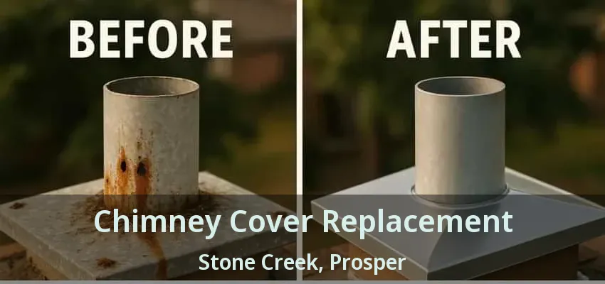Chimney Cover Replacement Stone Creek, Prosper - TX