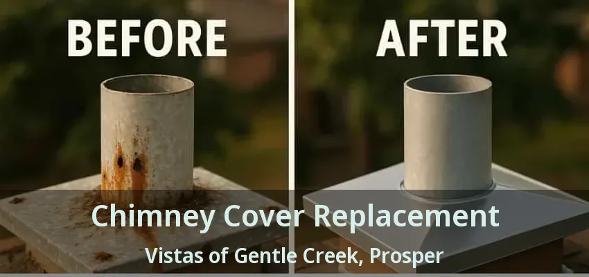 Chimney Cover Replacement Vistas of Gentle Creek, Prosper - TX