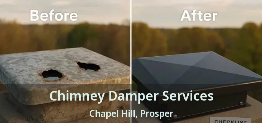 Chimney Damper Services Chapel Hill, Prosper - TX