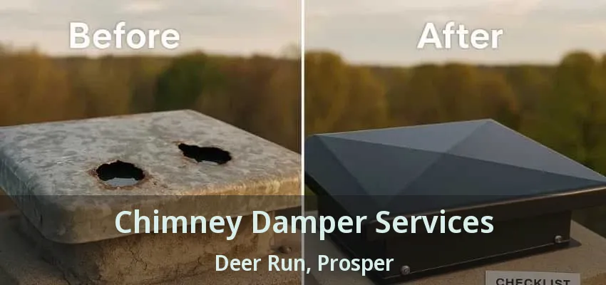 Chimney Damper Services Deer Run, Prosper - TX