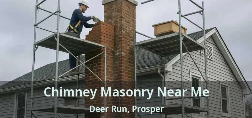 Chimney Masonry Near Me Deer Run, Prosper - TX