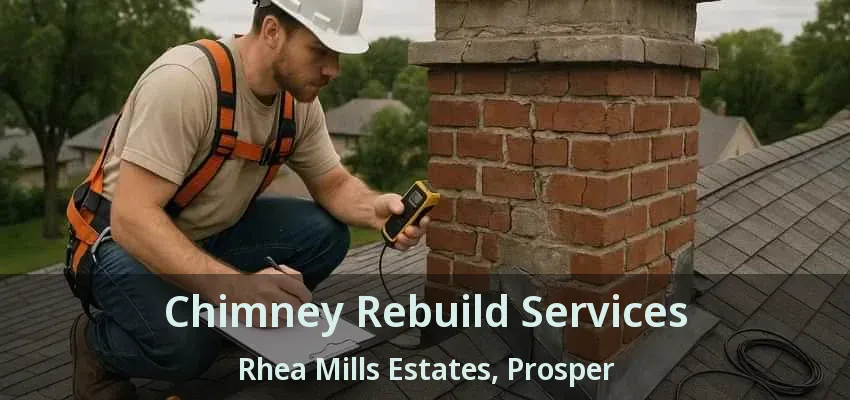 Chimney Rebuild Services Rhea Mills Estates, Prosper - TX