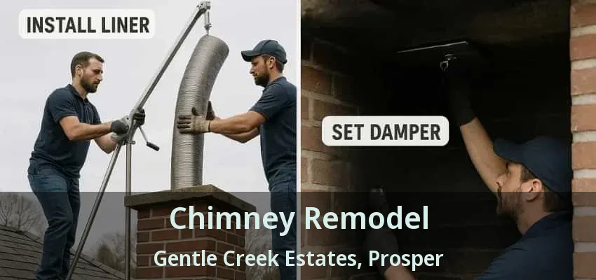 Chimney Remodel Gentle Creek Estates, Prosper - TX