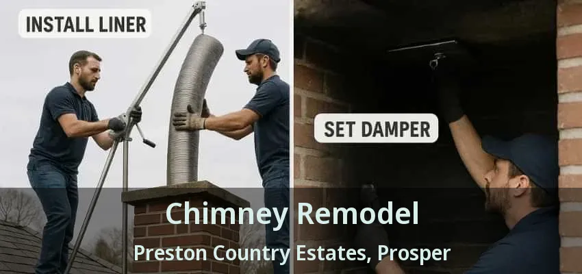 Chimney Remodel Preston Country Estates, Prosper - TX