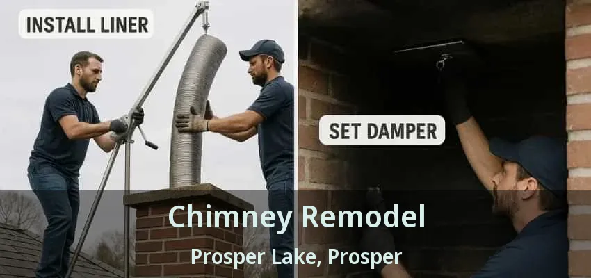 Chimney Remodel Prosper Lake, Prosper - TX