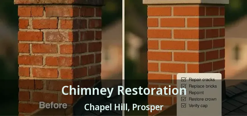 Chimney Restoration Chapel Hill, Prosper - TX
