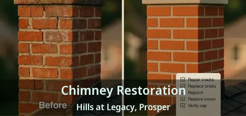 Chimney Restoration Hills at Legacy, Prosper - TX