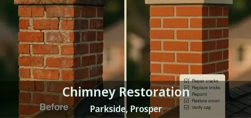 Chimney Restoration Parkside, Prosper - TX