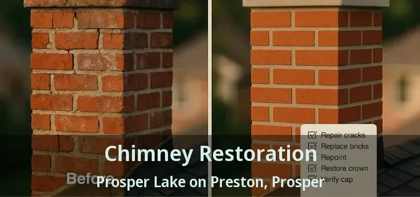Chimney Restoration Prosper Lake on Preston, Prosper - TX