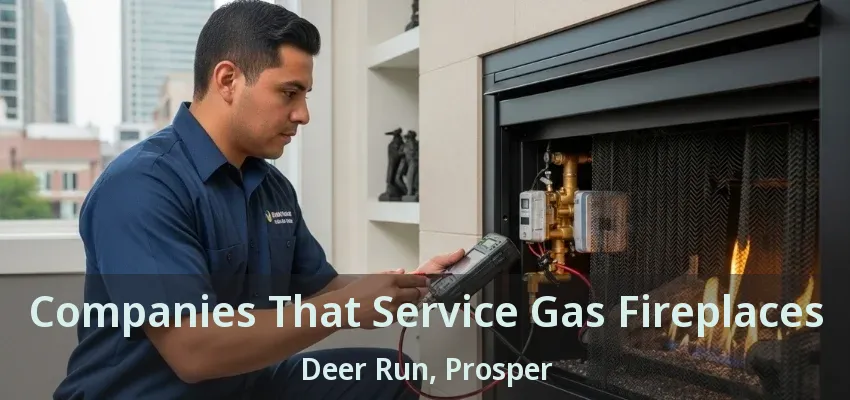 Companies That Service Gas Fireplaces Deer Run, Prosper - TX