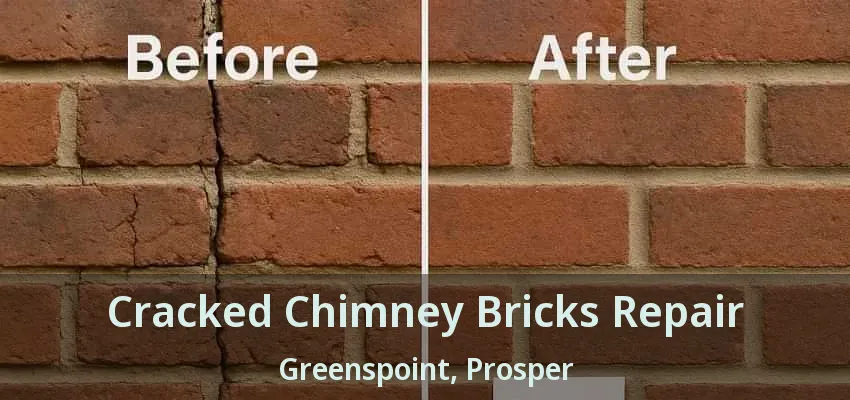 Cracked Chimney Bricks Repair Greenspoint, Prosper - TX