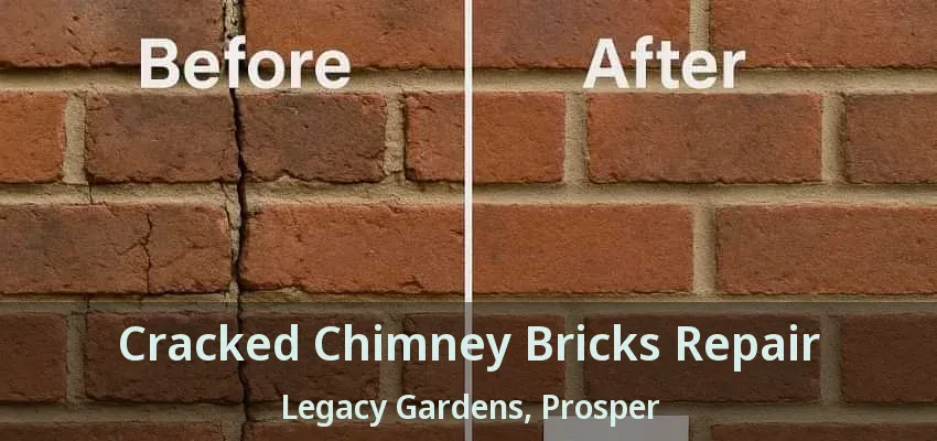 Cracked Chimney Bricks Repair Legacy Gardens, Prosper - TX