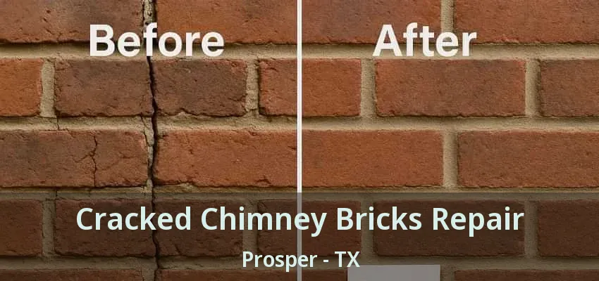 Cracked Chimney Bricks Repair Prosper - TX