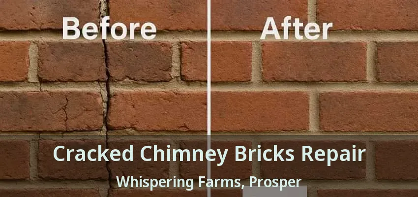 Cracked Chimney Bricks Repair Whispering Farms, Prosper - TX