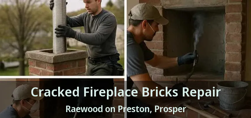 Cracked Fireplace Bricks Repair Raewood on Preston, Prosper - TX
