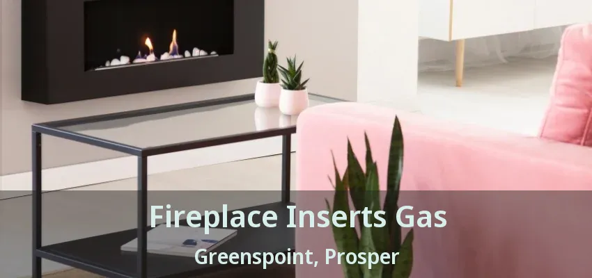Fireplace Inserts Gas Greenspoint, Prosper - TX