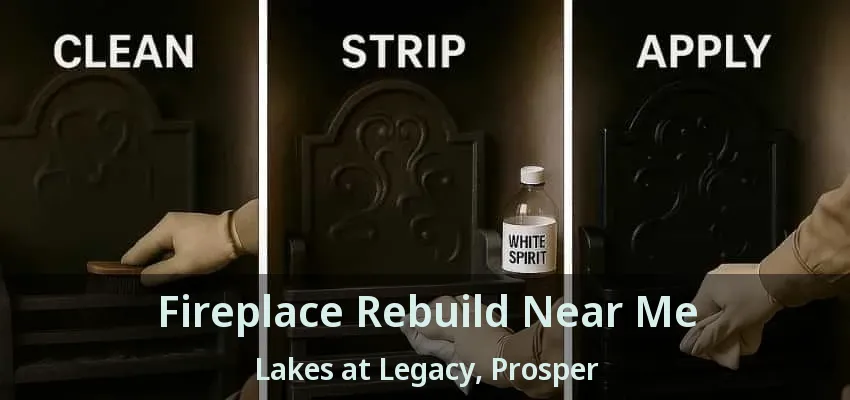 Fireplace Rebuild Near Me Lakes at Legacy, Prosper - TX