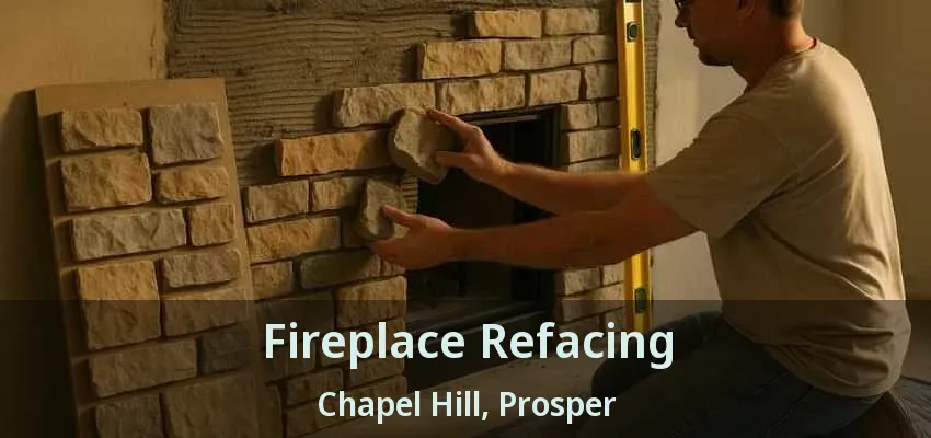 Fireplace Refacing Chapel Hill, Prosper - TX