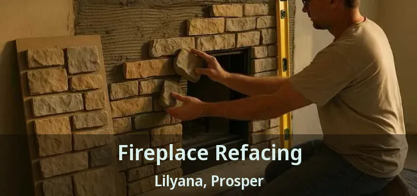 Fireplace Refacing Lilyana, Prosper - TX Fireplace Refacing Lilyana, Prosper - TX