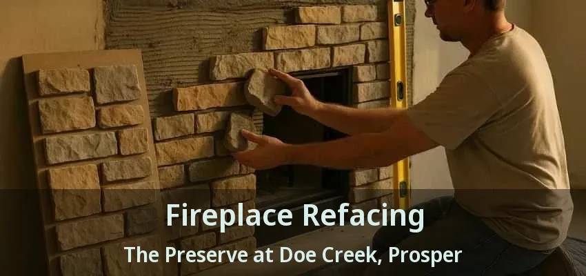 Fireplace Refacing The Preserve at Doe Creek, Prosper - TX Fireplace Refacing The Preserve at Doe Creek, Prosper - TX