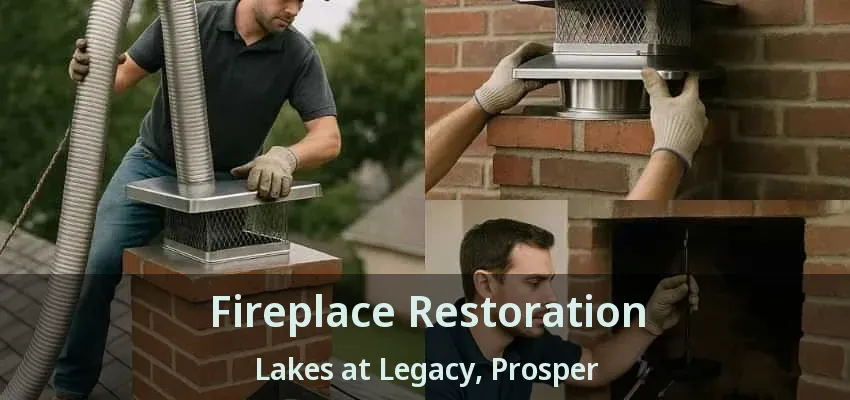 Fireplace Restoration Lakes at Legacy, Prosper - TX