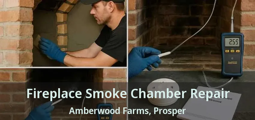 Fireplace Smoke Chamber Repair Amberwood Farms, Prosper - TX