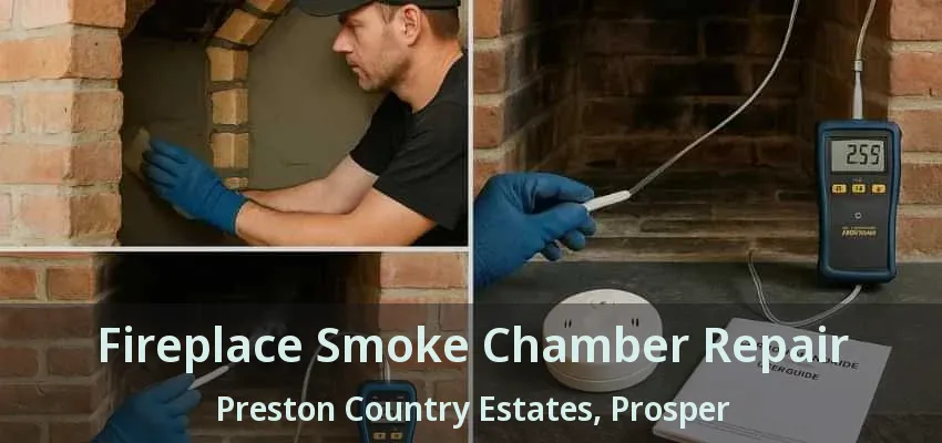 Fireplace Smoke Chamber Repair Preston Country Estates, Prosper - TX