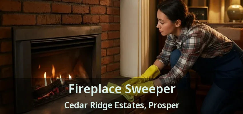 Fireplace Sweeper Cedar Ridge Estates, Prosper - TX