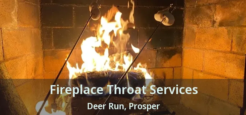 Fireplace Throat Services Deer Run, Prosper - TX
