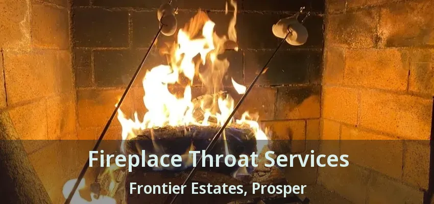 Fireplace Throat Services Frontier Estates, Prosper - TX