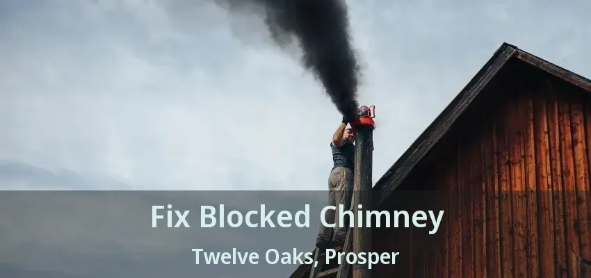 Fix Blocked Chimney Twelve Oaks, Prosper - TX