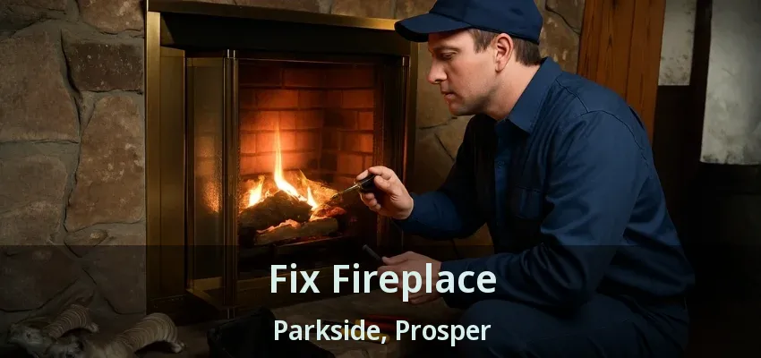 Fix Fireplace Parkside, Prosper - TX