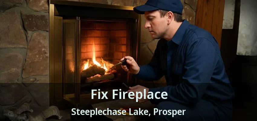 Fix Fireplace Steeplechase Lake, Prosper - TX