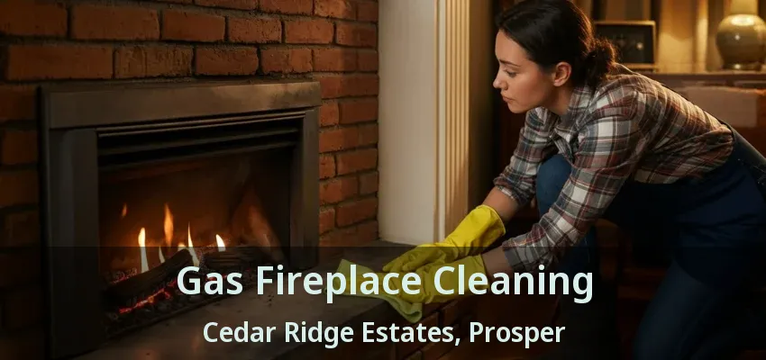 Gas Fireplace Cleaning Cedar Ridge Estates, Prosper - TX