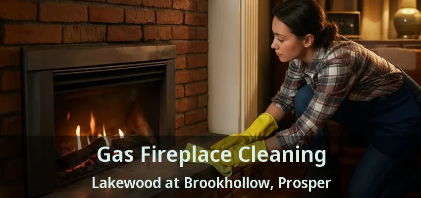 Gas Fireplace Cleaning Lakewood at Brookhollow, Prosper - TX