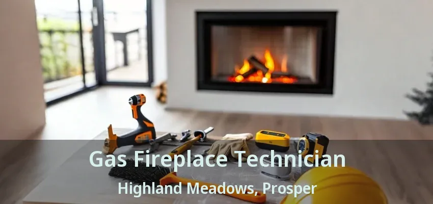 Gas Fireplace Technician Highland Meadows, Prosper - TX