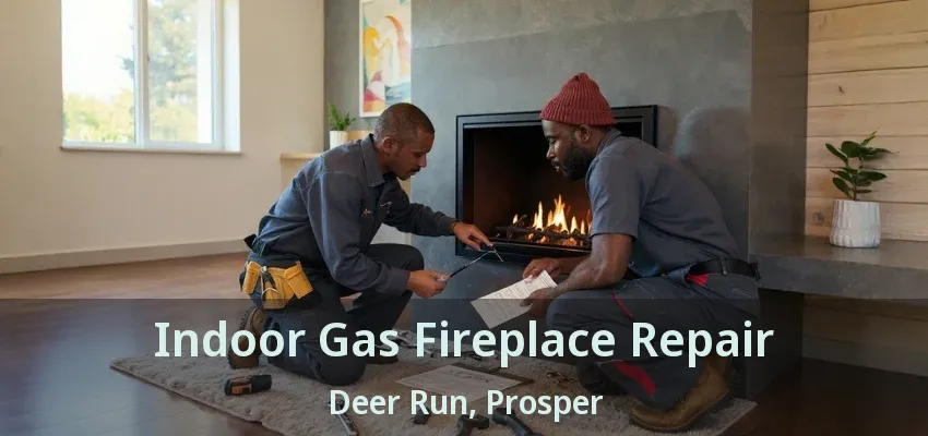 Indoor Gas Fireplace Repair Deer Run, Prosper - TX