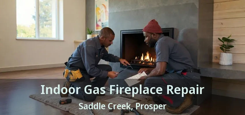 Indoor Gas Fireplace Repair Saddle Creek, Prosper - TX