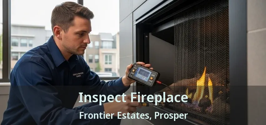 Inspect Fireplace Frontier Estates, Prosper - TX