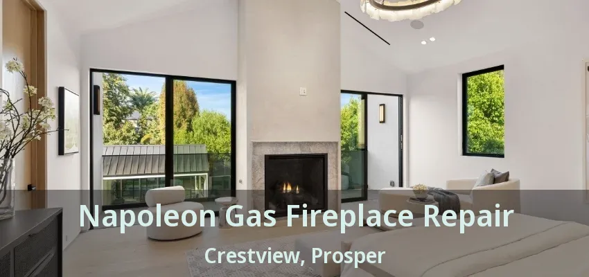 Napoleon Gas Fireplace Repair Crestview, Prosper - TX