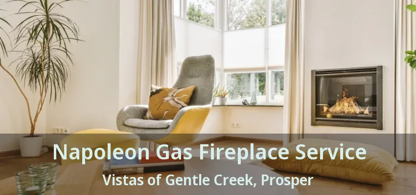 Napoleon Gas Fireplace Service Vistas of Gentle Creek, Prosper - TX