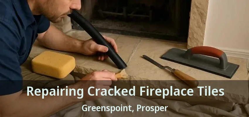 Repairing Cracked Fireplace Tiles Greenspoint, Prosper - TX