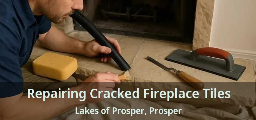 Repairing Cracked Fireplace Tiles Lakes of Prosper, Prosper - TX