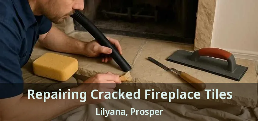 Repairing Cracked Fireplace Tiles Lilyana, Prosper - TX